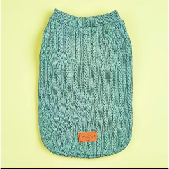 Green Dog Sweater - Picture 3 of 6